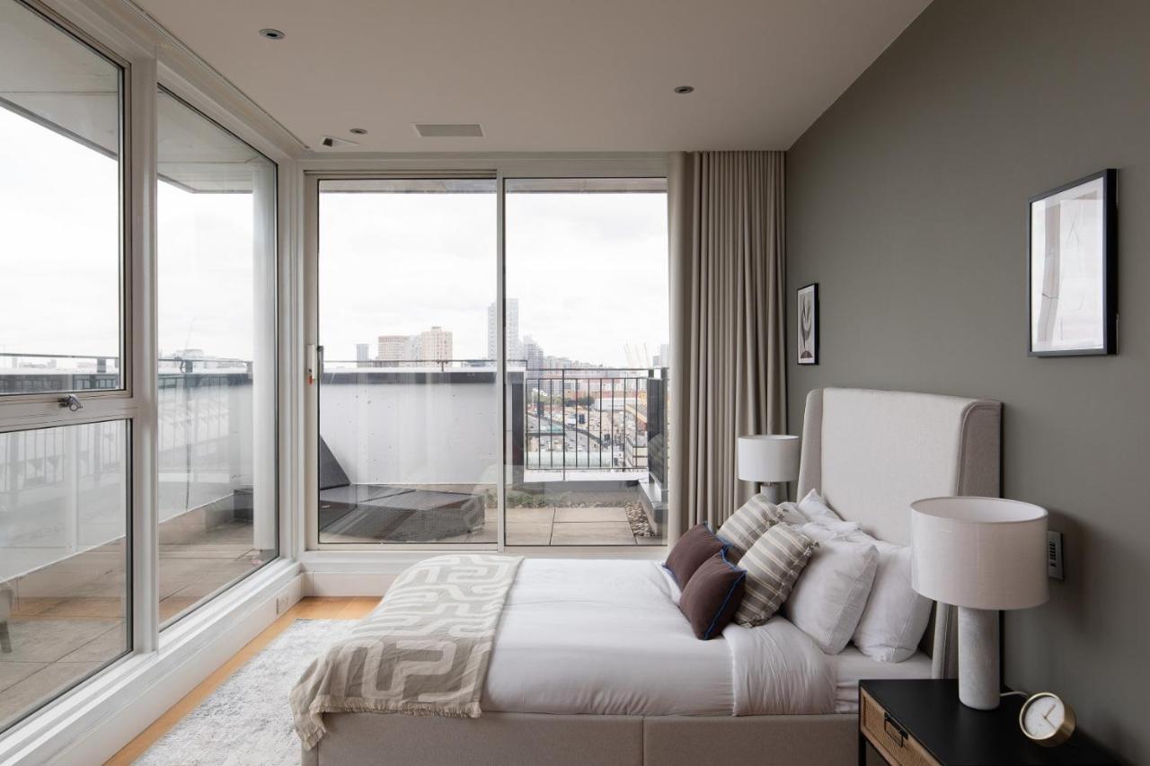 The Canary Wharf Secret - Glamorous 3Bdr Flat With Terrace And Parking Apartment London Exterior photo