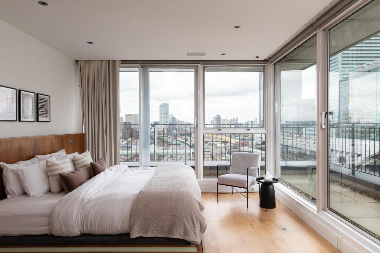 The Canary Wharf Secret - Glamorous 3Bdr Flat With Terrace And Parking Apartment London Exterior photo