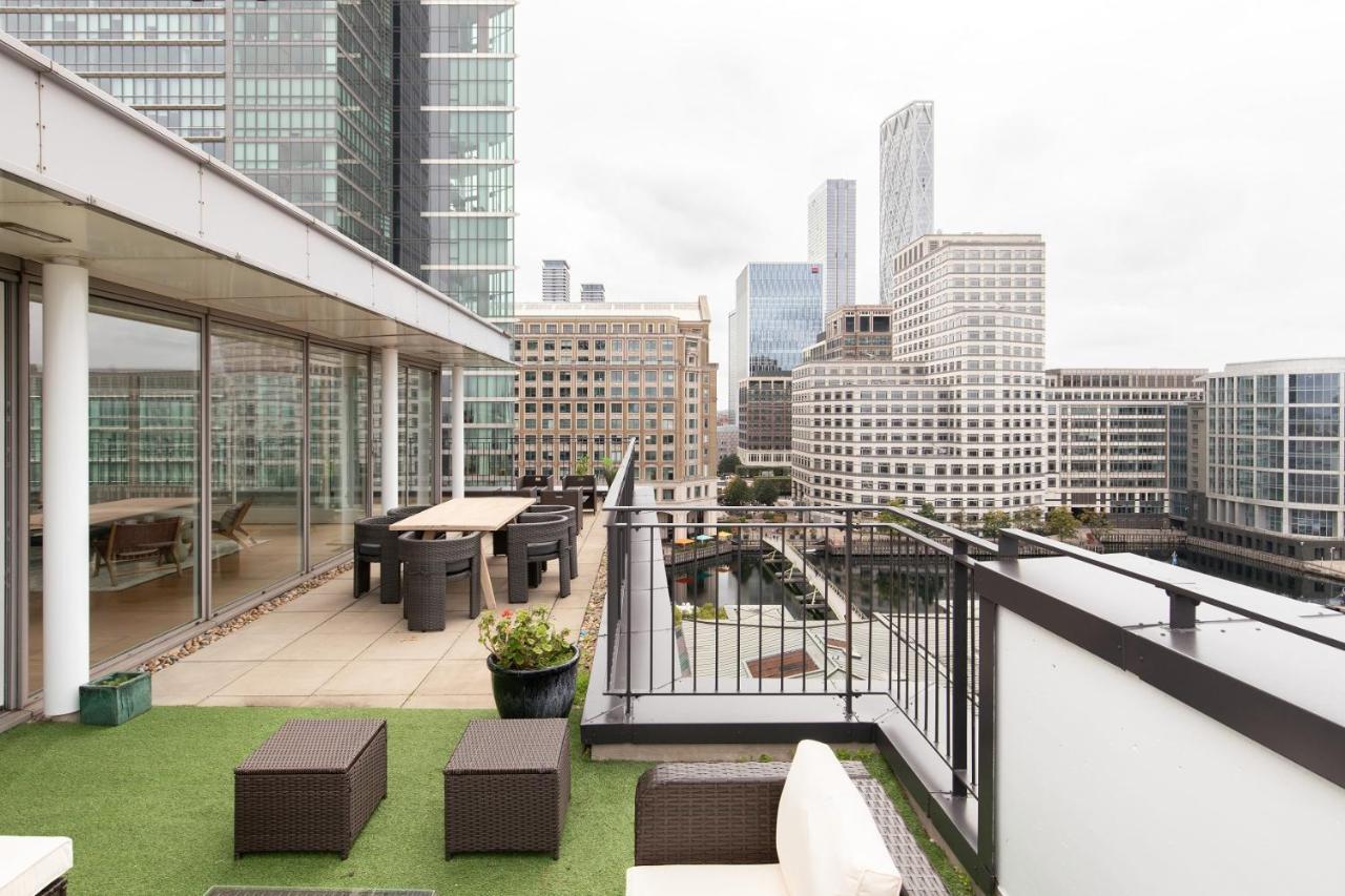 The Canary Wharf Secret - Glamorous 3Bdr Flat With Terrace And Parking Apartment London Exterior photo